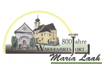 Logo für 800 Jahre Wallfahrtsort Maria Laah