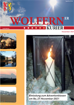 Titelseite Wolferner Kurier November 2021