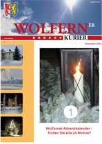 Titelseite Wolferner Kurier Dezember 2021